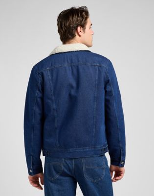Jakna Lee Sherpa Jacket XXL Modra | 112370428, 0