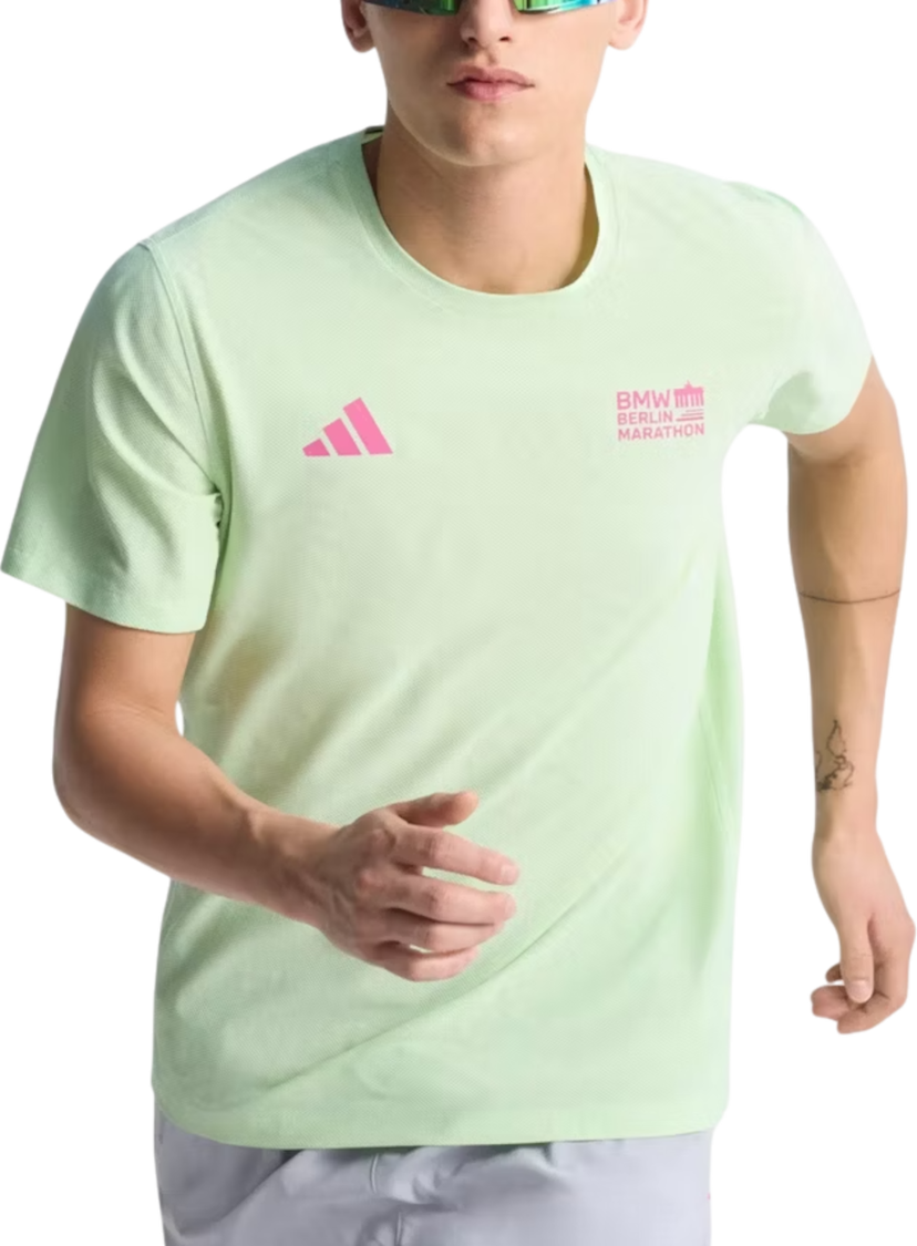 Majica adidas Originals Adidas BMW Berlin Marathon 2025 T-Shirt Zelena | jz6361