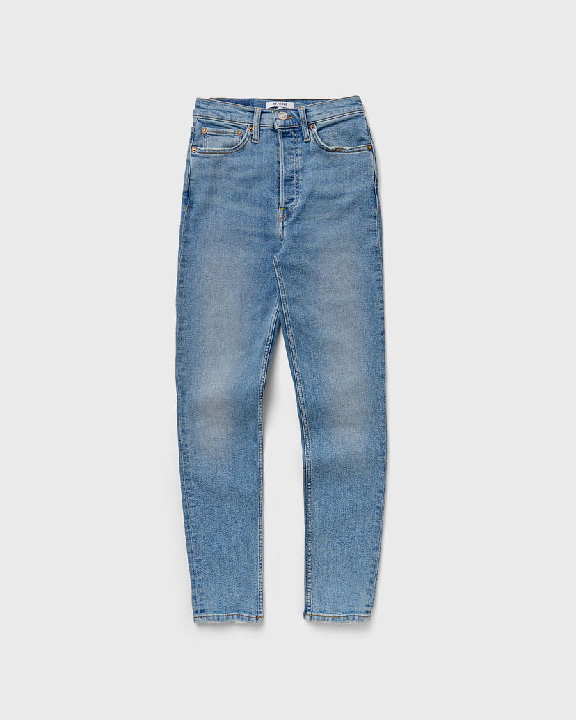 Kavbojke RE/DONE Re/Done 90S Ultra High Rise Skinny Jeans, Size M Modra | 163-03W90UHRS