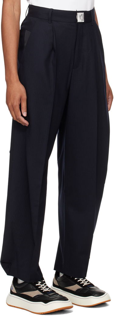 Hlače ADER ERROR Pleated Trousers Mornarica | BN01SSSA0205NV, 1