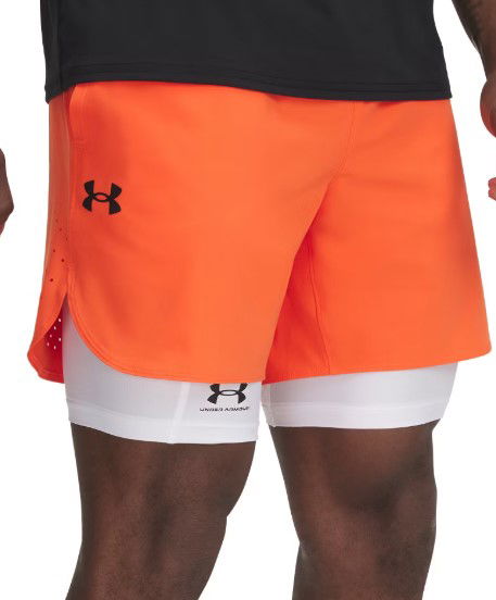 Kratke hlače Under Armour Vanish Elite 2-in-1 Training Shorts Oranžna | 1376782-847