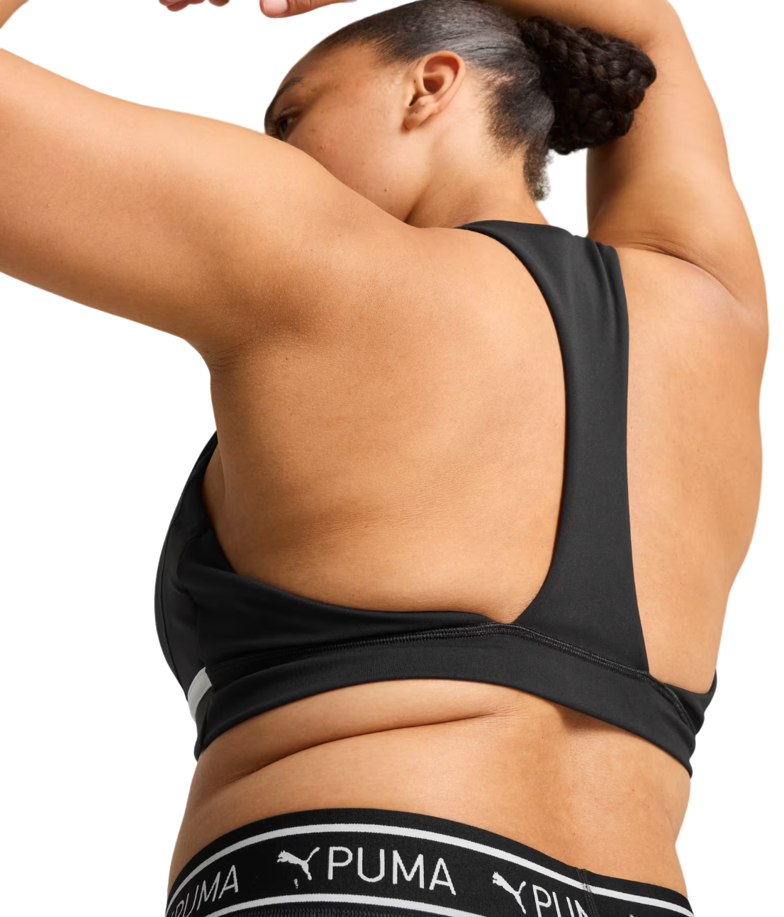 Modrček Puma 4KEEPS CLOUDSPUN Sculpting Sports Bra Črna | 525809-01, 1