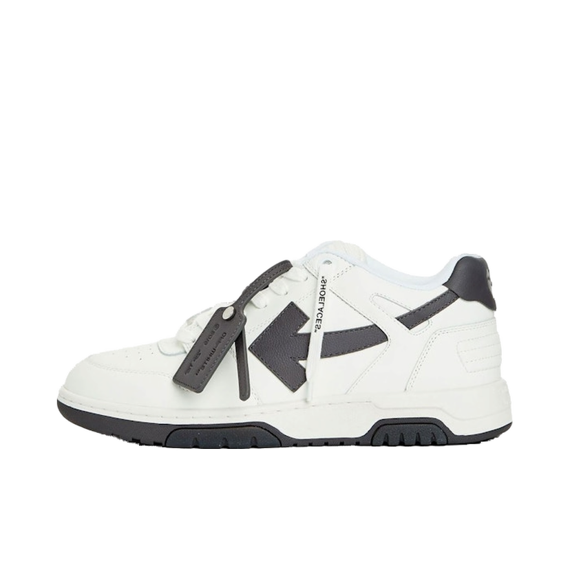 Superge in čevlji Off-White Out Of Office OOO Low Tops White Dark Grey Bela | OMIA189S23LEA0010107