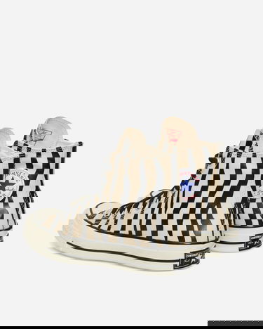 Superge in čevlji Converse Chuck 70 Glow-In-The-Dark Zebra Print Bež | A15032C, 4