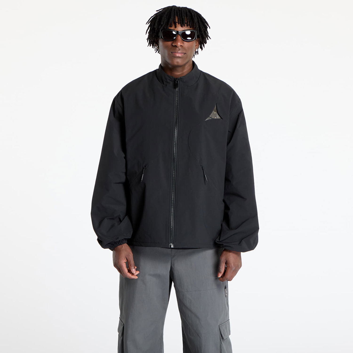 Vetrovka HELIOT EMIL HELIOT EMIL Surtsey Windbreaker Črna | PREAW25_M_02_154_BLK01_CO, 0