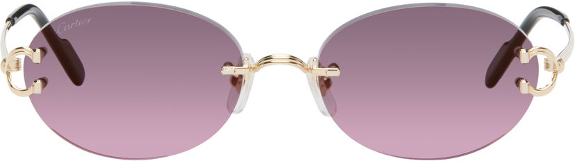 Sončna očala Cartier Cartier 'Signature C de Cartier' Sunglasses Lila | CT0551S-004