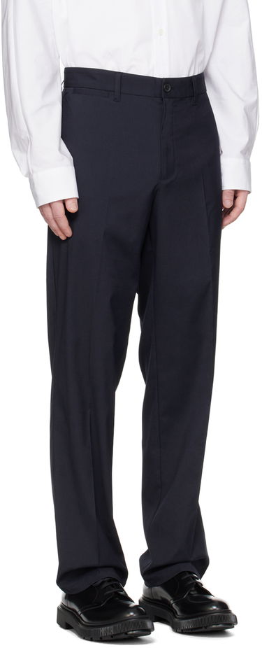 Hlače Samsoe Samsoe Samsøe Samsøe Sajohnny Trousers Mornarica | M24100062, 1