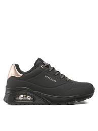 Superge in čevlji Skechers Uno Črna | 155196-BBK, 0
