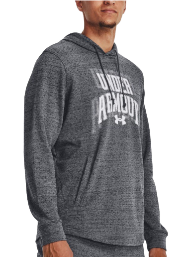 Pulover Under Armour Rival Terry Graphic Hoodie Siva | 1379766-012