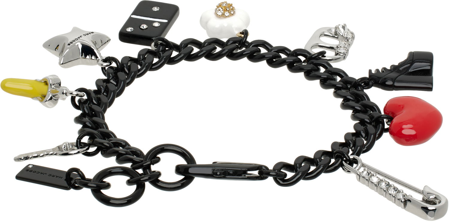 Zapestnica Marc Jacobs Marc Jacobs 'The Collector Charm' Chain Bracelet with Charms Večbarvna | 2P5JBR001J47, 1