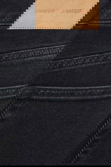Kavbojke Samsoe Samsoe Jeans Medium Waist Črna | F22400165, 3