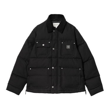 Puhovka Carhartt WIP Black Insulated Chore Coat Črna | I033906_8, 2
