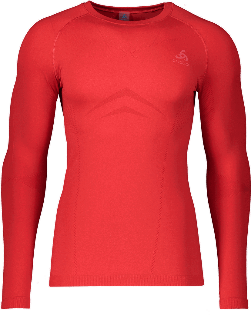 Majica Odlo Odlo Performance Warm Underwear Long Sleeve Shirt Rdeča | 197462-36100