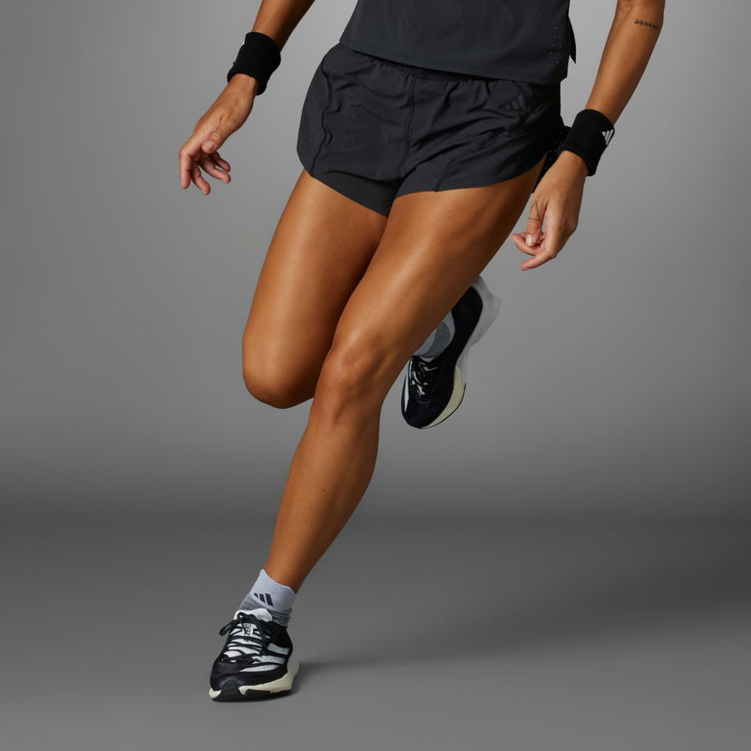 Kratke hlače adidas Performance Adizero Running Split Shorts Črna | IK9708