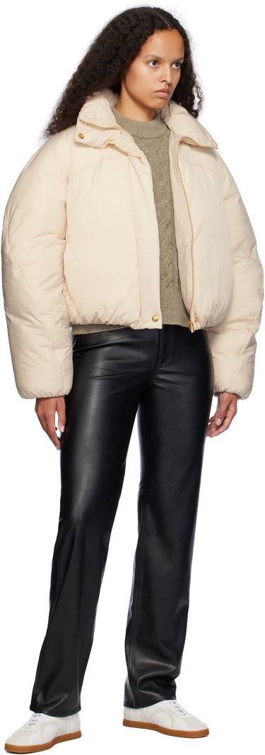 Hlače rag & bone Harlow Faux-Leather Pants Črna | WCW24F7006GR06, 3