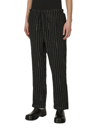 Hlače Nike Stüssy x Stripe Wool Pants Črna | DR4021-010