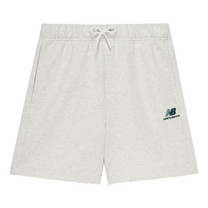 Kratke hlače New Balance Cotton Logo Shorts Siva | 5VD24213-OA