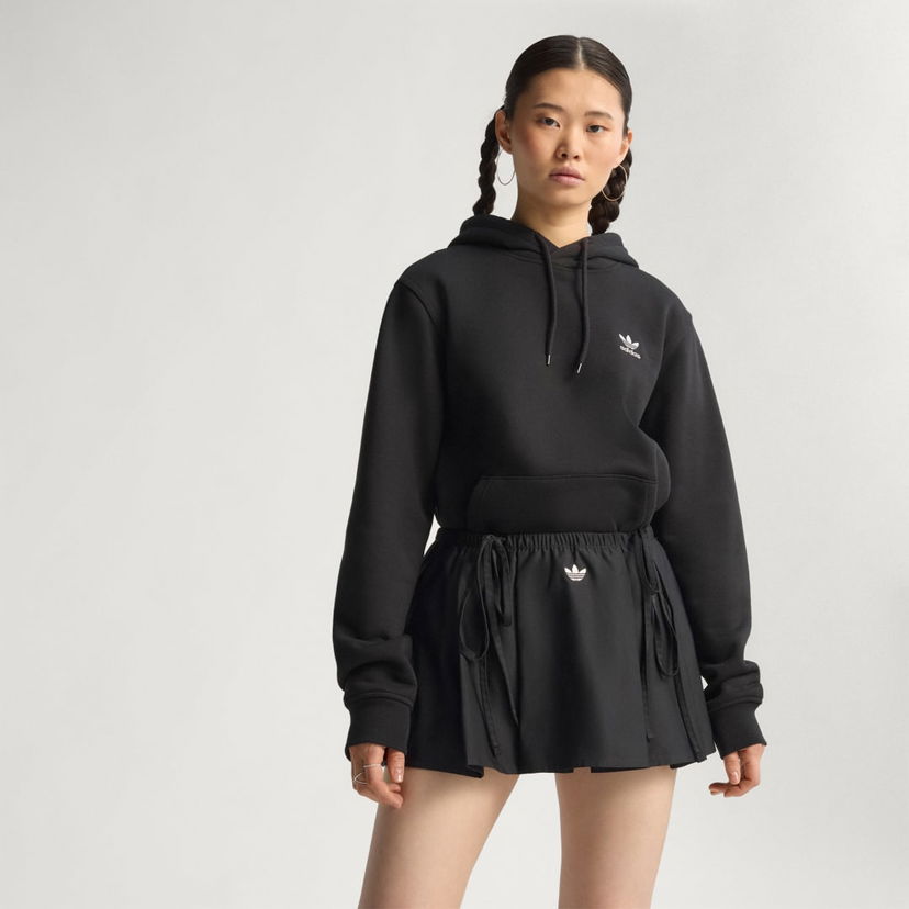 Krila adidas Performance Pleated Mini Skirt with Ribbon Črna | JX2554