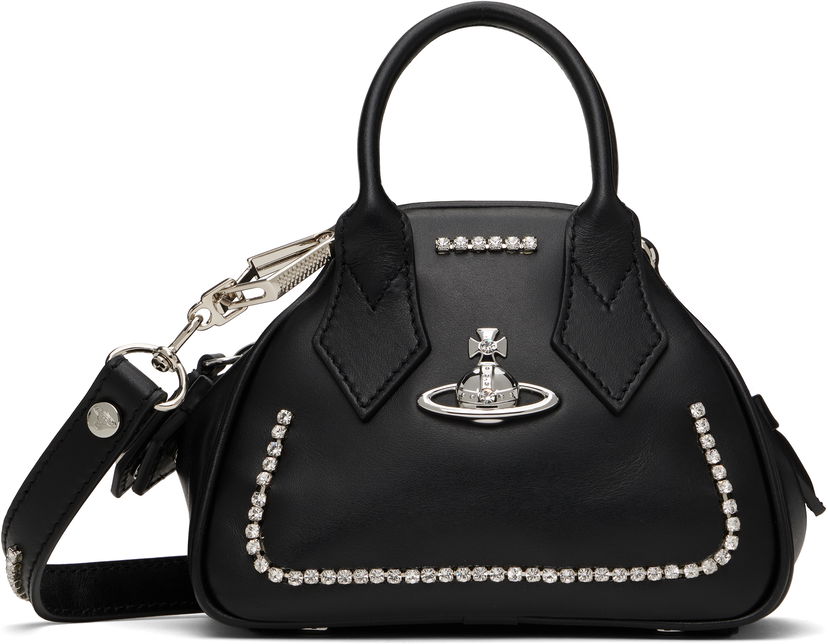 Torbica Vivienne Westwood Vivienne Westwood Mini Yasmine Bag Črna | 5C010005W-L008K-