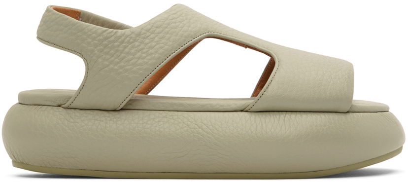 Superge in čevlji Marsèll Marsell Ciambellona Platform Sandals Bež | MW5246 188