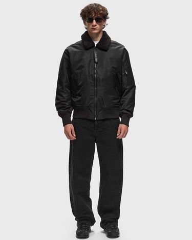 Bomber jakna CALVIN KLEIN AVIATOR SHERPA JACKET Črna | J30J326108BEH, 1