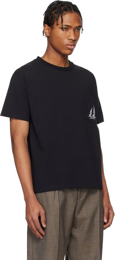 Majica Bode Bode 'Recreation' Sails Pocket Tee Črna | MRS25CS052, 1