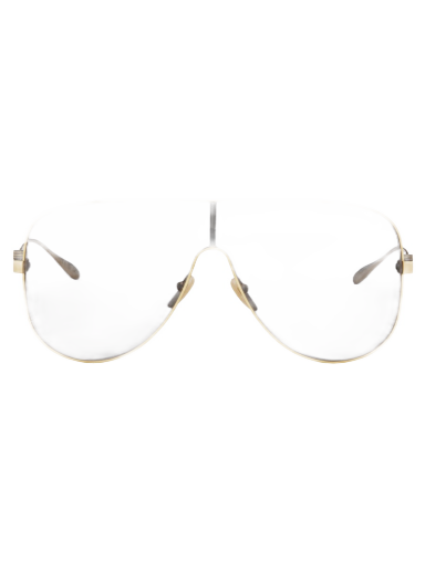 Sončna očala Gucci Mask Sunglasses "Gold" Bež | GG1436S
