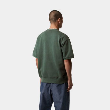 Pleteni pulover Carhartt WIP Carhartt WIP Library Short Sleeve Sweatshirt Zelena | I034727_9, 2