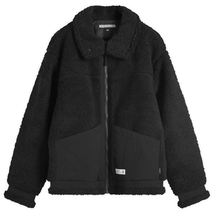 Jakna Neighborhood Fleece Jacket Črna | 242SZNH-JKM02-BLK