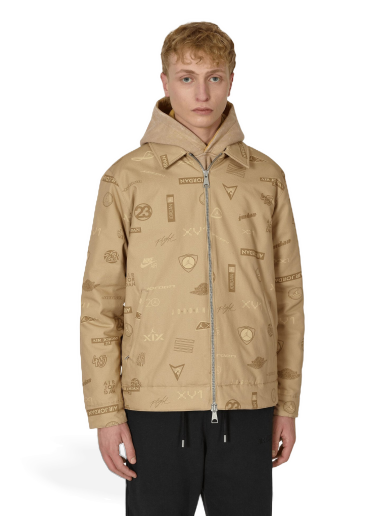 Jakna Jordan Flight Heritage Printed Jacket Bež | DV7563-254
