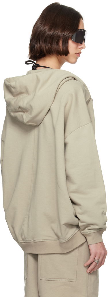 Pulover Rick Owens Rick Owens Champion Edition Jumbo Jason's Hoodie Zelena | CW01E1663 CHFE, 2