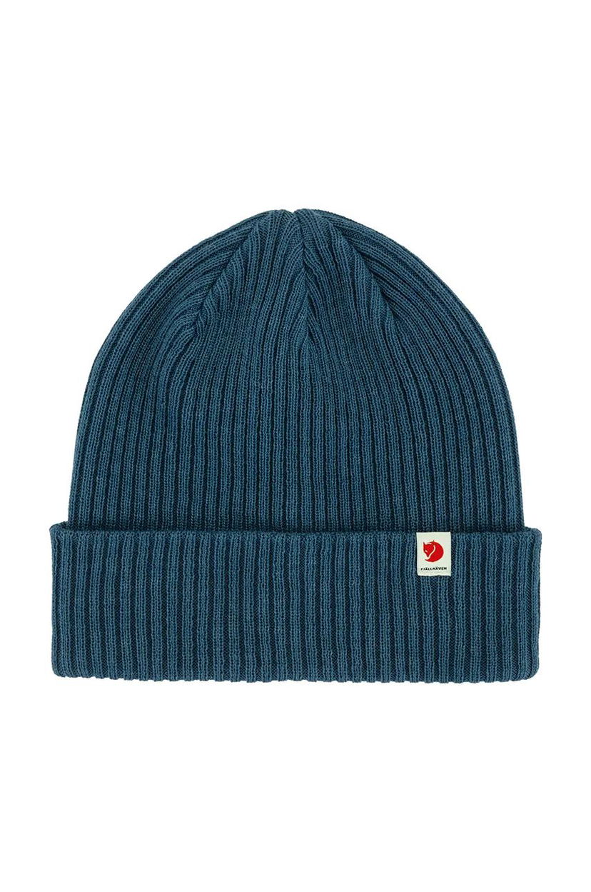 Beanie FJÄLLRÄVEN Rib Hat Modra | F13100184.534