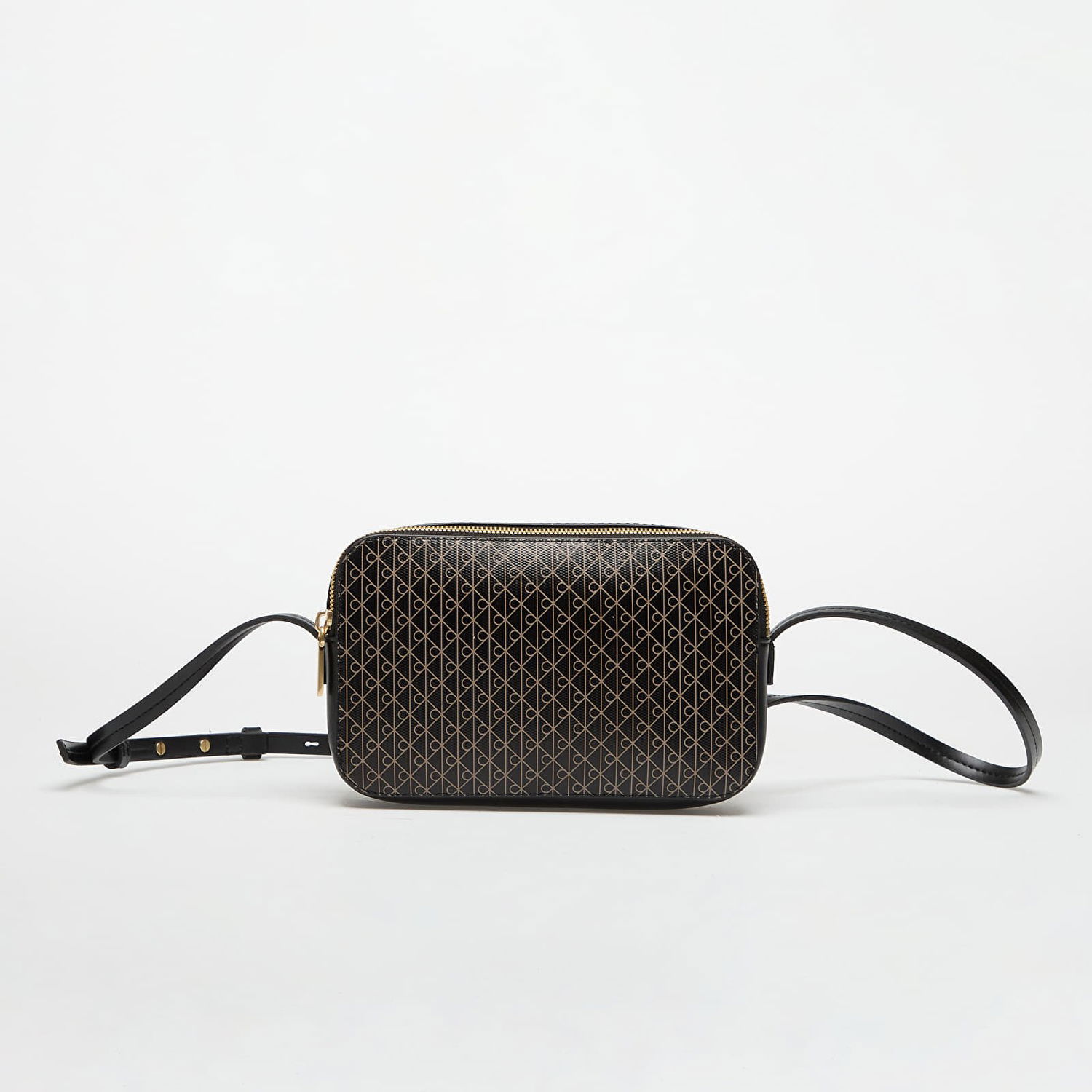 Torba za čez ramo CALVIN KLEIN Calvin Klein Emblem Aop Elongated Camera Bag Črna | LV04F3268G 2XA, 1