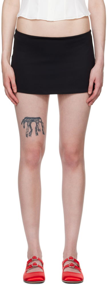 Krila GUIZIO Guizio Micro Miniskirt Črna | C00301K021, 0