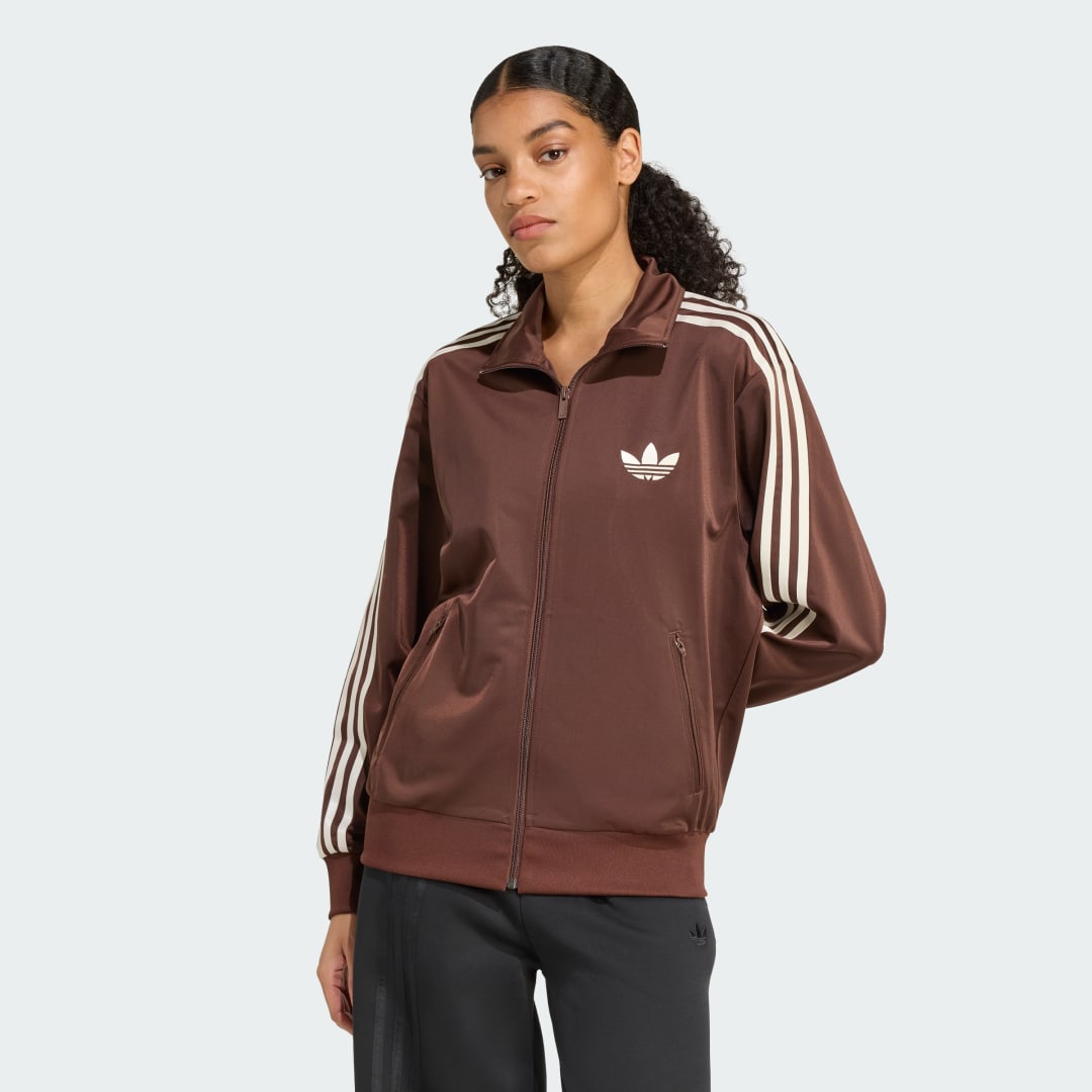 Jakna adidas Performance Adicolor Classics Firebird Track Top Rjava | KH1593, 0