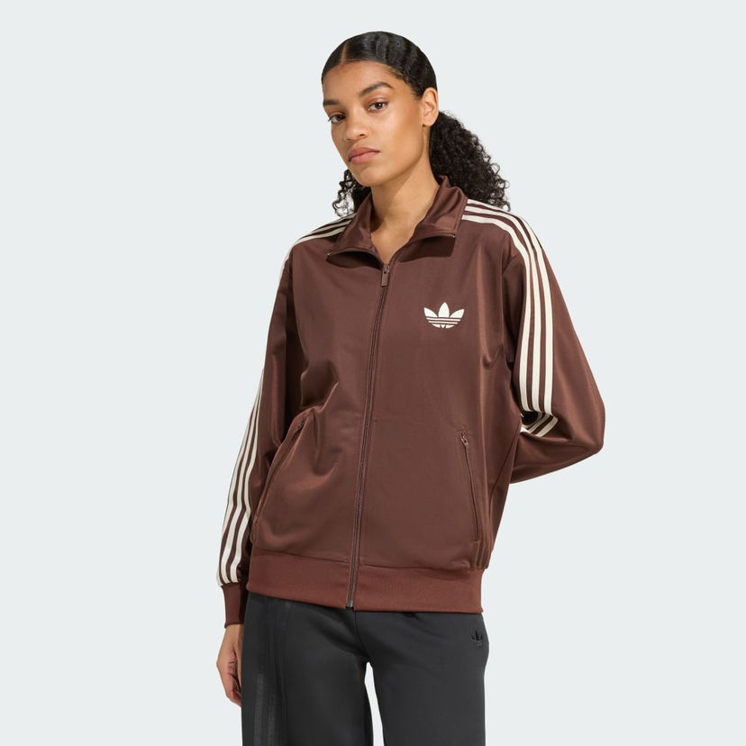 Jakna adidas Performance Adicolor Classics Firebird Track Top Rjava | KH1593