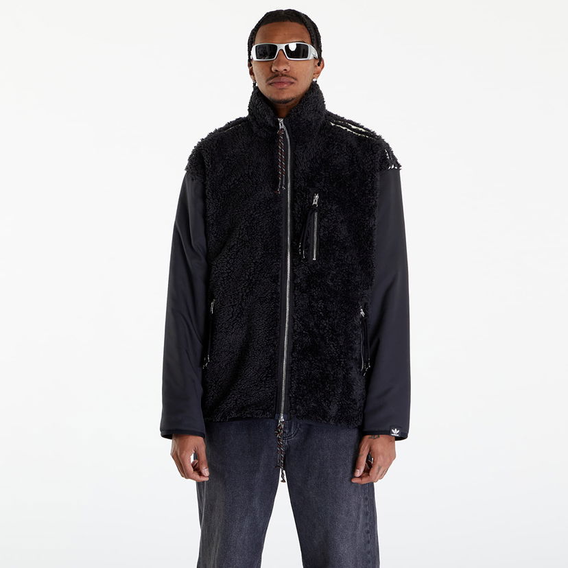 Jakna adidas Originals Song For The Mute x Fleece Jacket UNISEX Black Črna | IY9513
