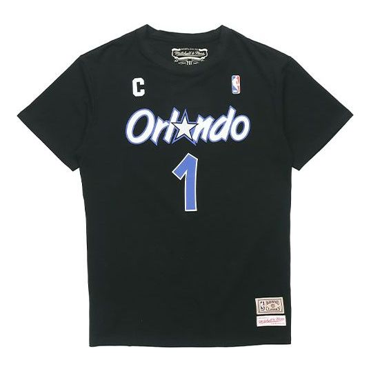 Dres Mitchell & Ness Mitchell & Ness Orlando Magic Tracy McGrady T-Mac T-Shirt Črna | MN13S18-TMCA