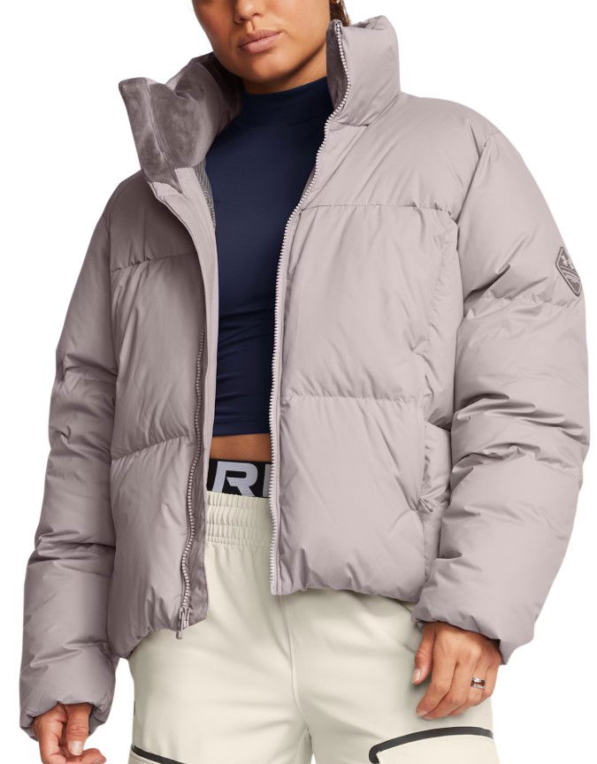 Puhovka Under Armour Under Armour Limitless Down Puffer Jacket Lila | 1384648-015
