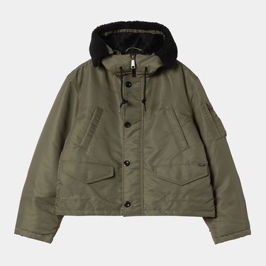 Parka Carhartt WIP Oltera Hooded Jacket with Sherpa Lined Hood Zelena | I035318_9, 0
