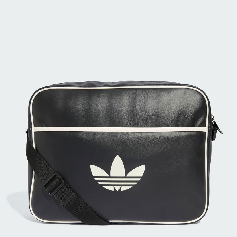 Torba za čez ramo adidas Performance Vintage Messenger Bag Črna | JX0251