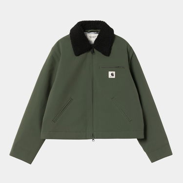 Jakna Carhartt WIP Newkirk Shearling Collar Jacket Zelena | I035699_8, 0