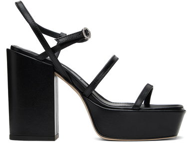 Modni dodatki Aeyde Aeyde Katalin Heeled Sandals Črna | A11-HS-ATNS11BL38-SS24-800-007, 0