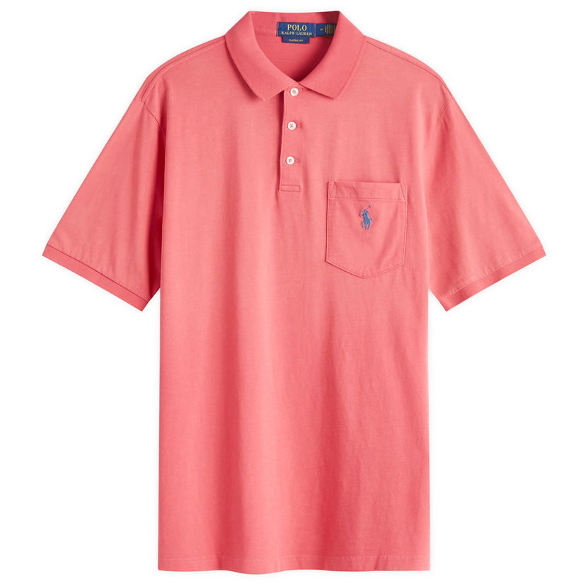 Polo majica Polo by Ralph Lauren Garment Dyed Polo Shirt Roza | 710941533003