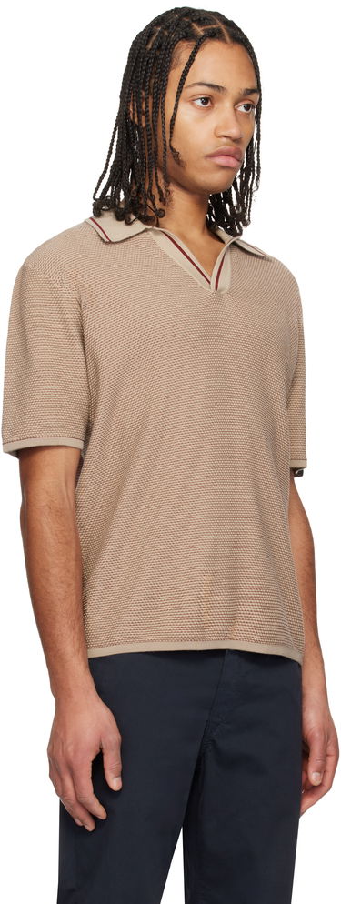Polo majica rag & bone Rag & Bone Harvey Jonny Collar Polo Bež | MBS24H041BC41, 1