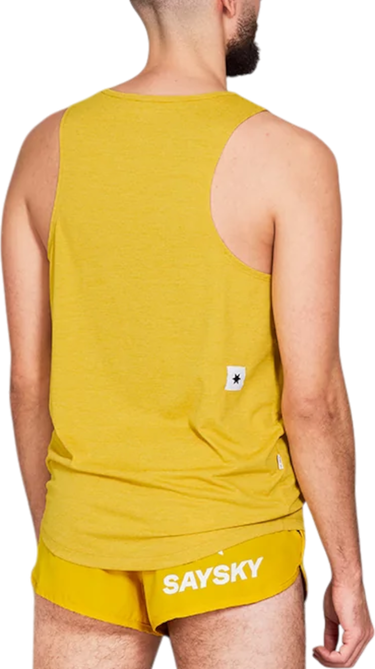 Majica brez rokavov Saysky Saysky Logo Combat Pro Singlet Rumena | nmrsi30c4007, 1
