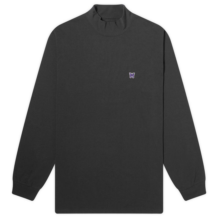 Majica Needles Long Sleeve Mock Neck Črna | OT259-C
