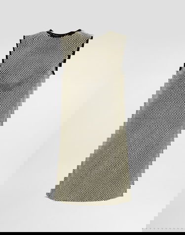 Obleke Dolce & Gabbana Crystal Mesh Dress Kovinski | F6TJMZFLSK3S0997, 0