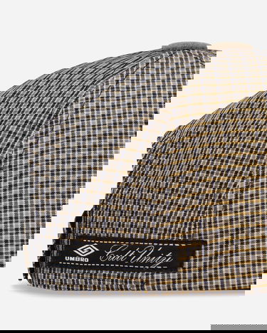 Kapa Umbro Cult Unity Plaid Velcro Patch Cap with Striped Brim Večbarvna | UBMW235FA20 BEG0024, 6