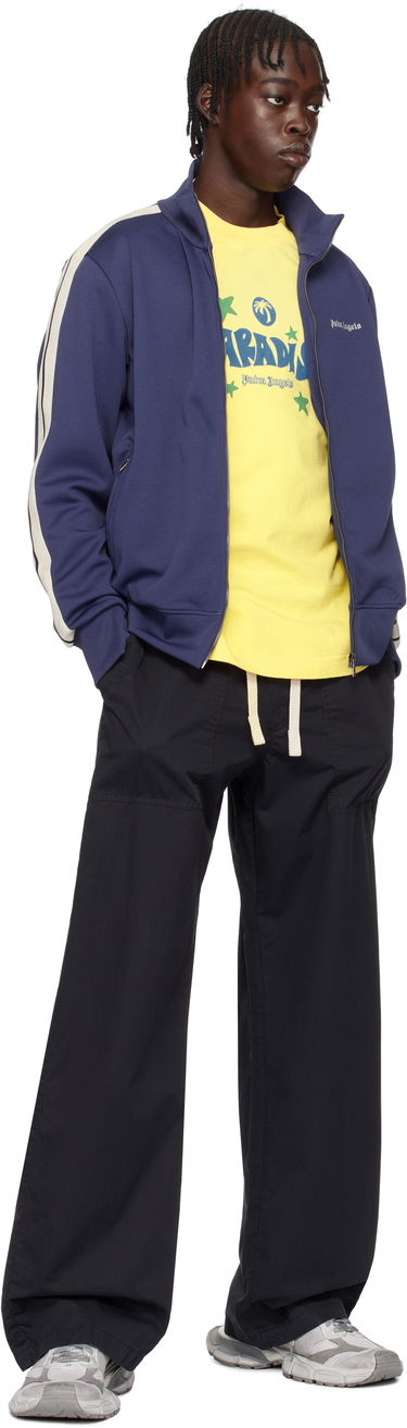 Vetrovka Palm Angels Classic Logo Track Jacket Mornarica | PMBD058C99FAB0024603, 3